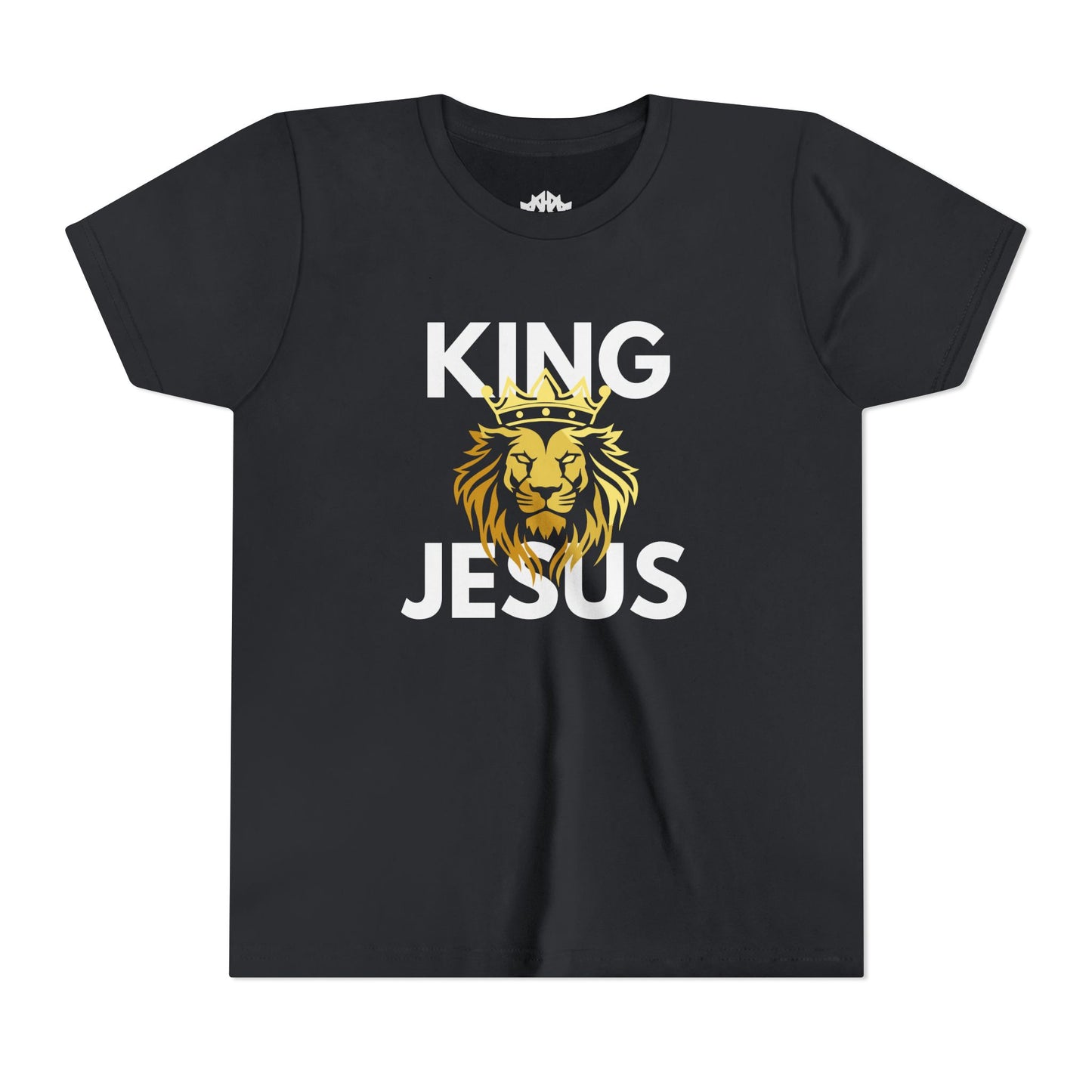 "king jesus" youth short sleeve tee