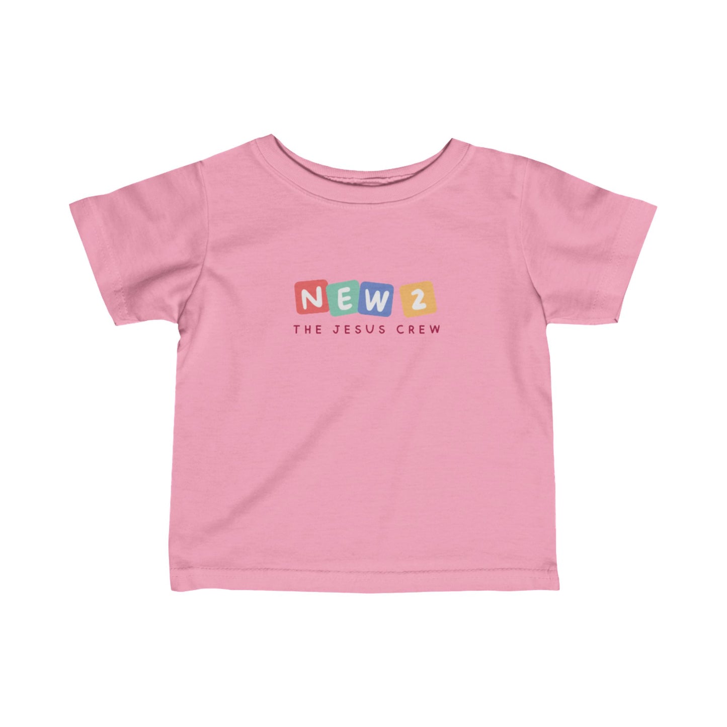 new 2 the jesus crew infant/baby t-shirt