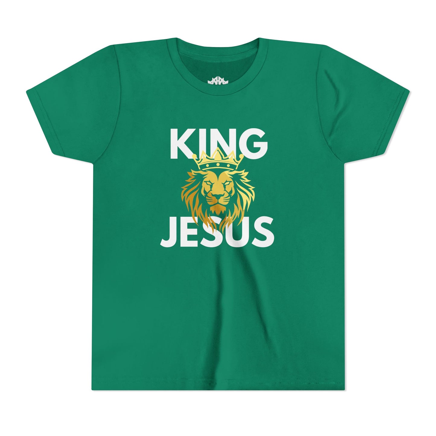 "king jesus" youth short sleeve tee