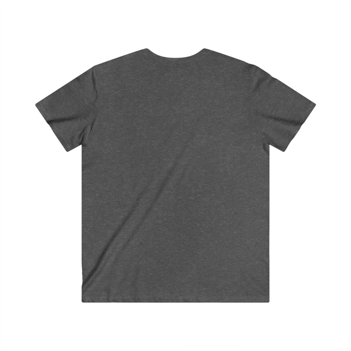 men's fitted v-neck short sleeve tee