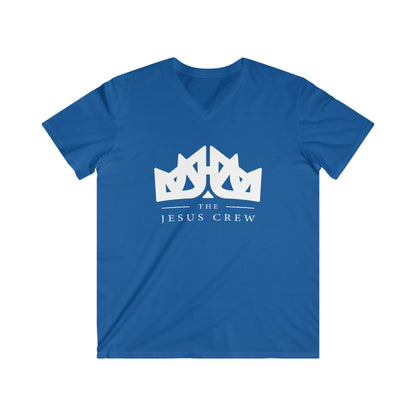 Men's Fitted V-Neck Short Sleeve Tee