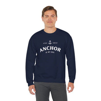 "Anchor of My Soul" Unisex Heavy Blend™ Crewneck Sweatshirt