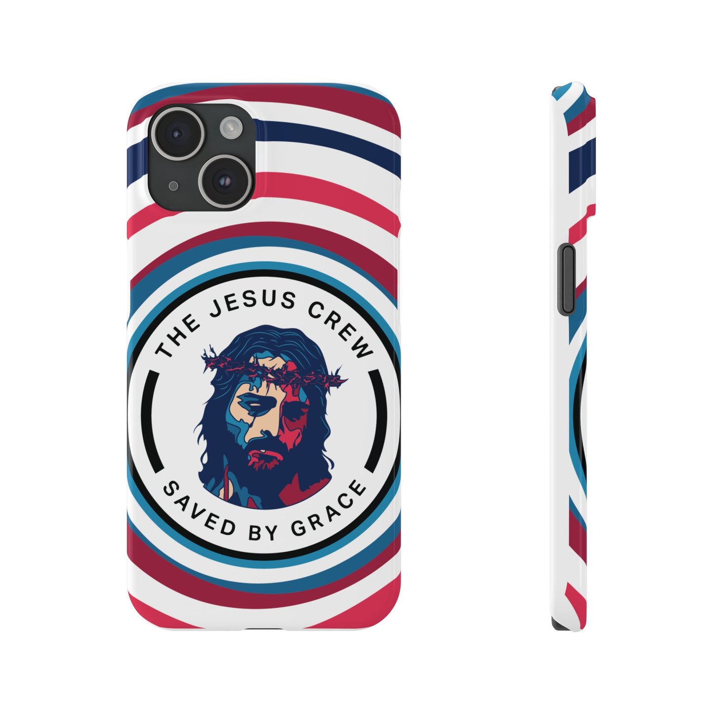 "the jesus crew" iphone 16-14 slim phone cases
