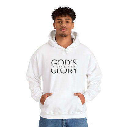 "I Live For God's Glory" Women's Heavy Blend™ Hooded Sweatshirt