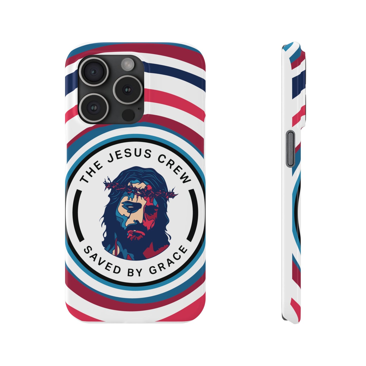 "the jesus crew" iphone 16-14 slim phone cases