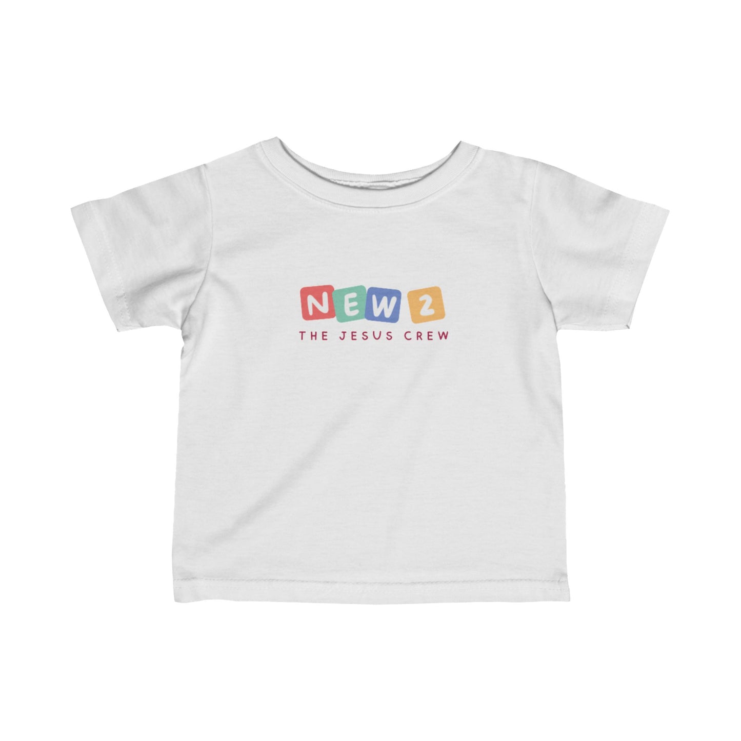 new 2 the jesus crew infant/baby t-shirt