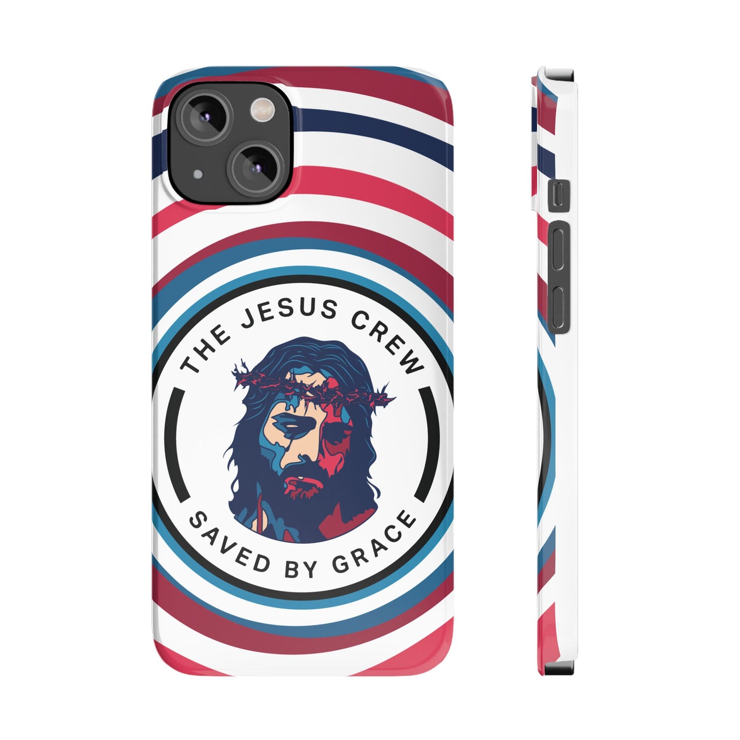 "the jesus crew" iphone 16-14 slim phone cases