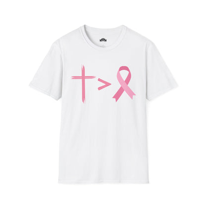 The Cross > Cancer Softstyle T-Shirt