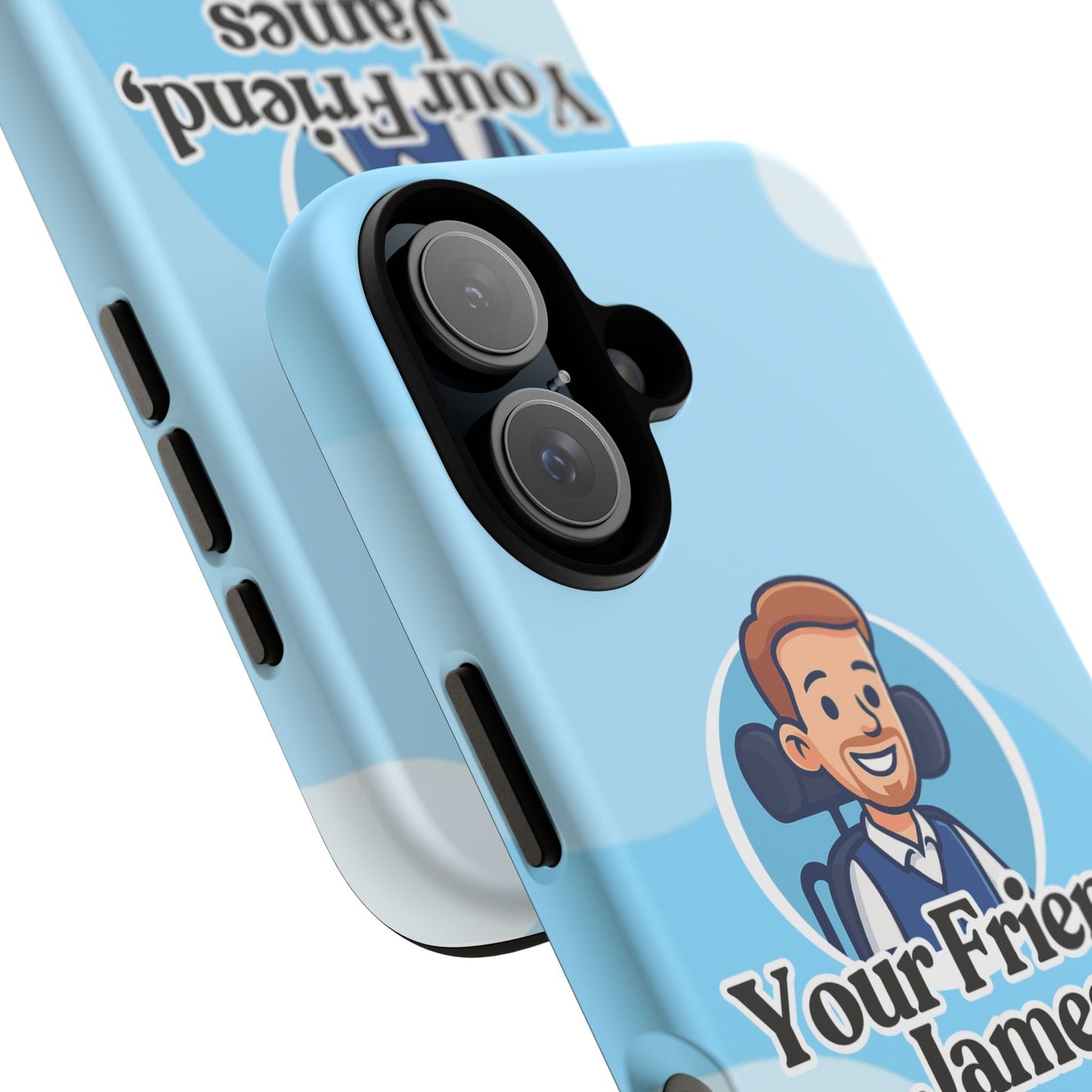 personalized phone case - your friend, james, custom mobile cover, gift for friends, cute phone accessory, fun design