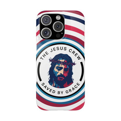 "The Jesus Crew" iPhone 16-14 Slim Phone Cases