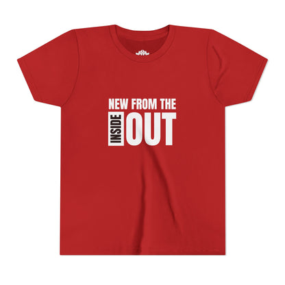 "New From the Inside Out" Boys Short Sleeve Tee
