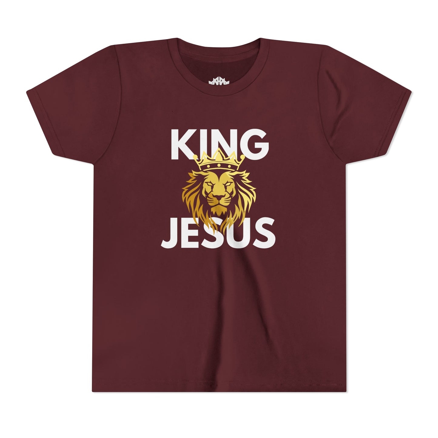"king jesus" youth short sleeve tee