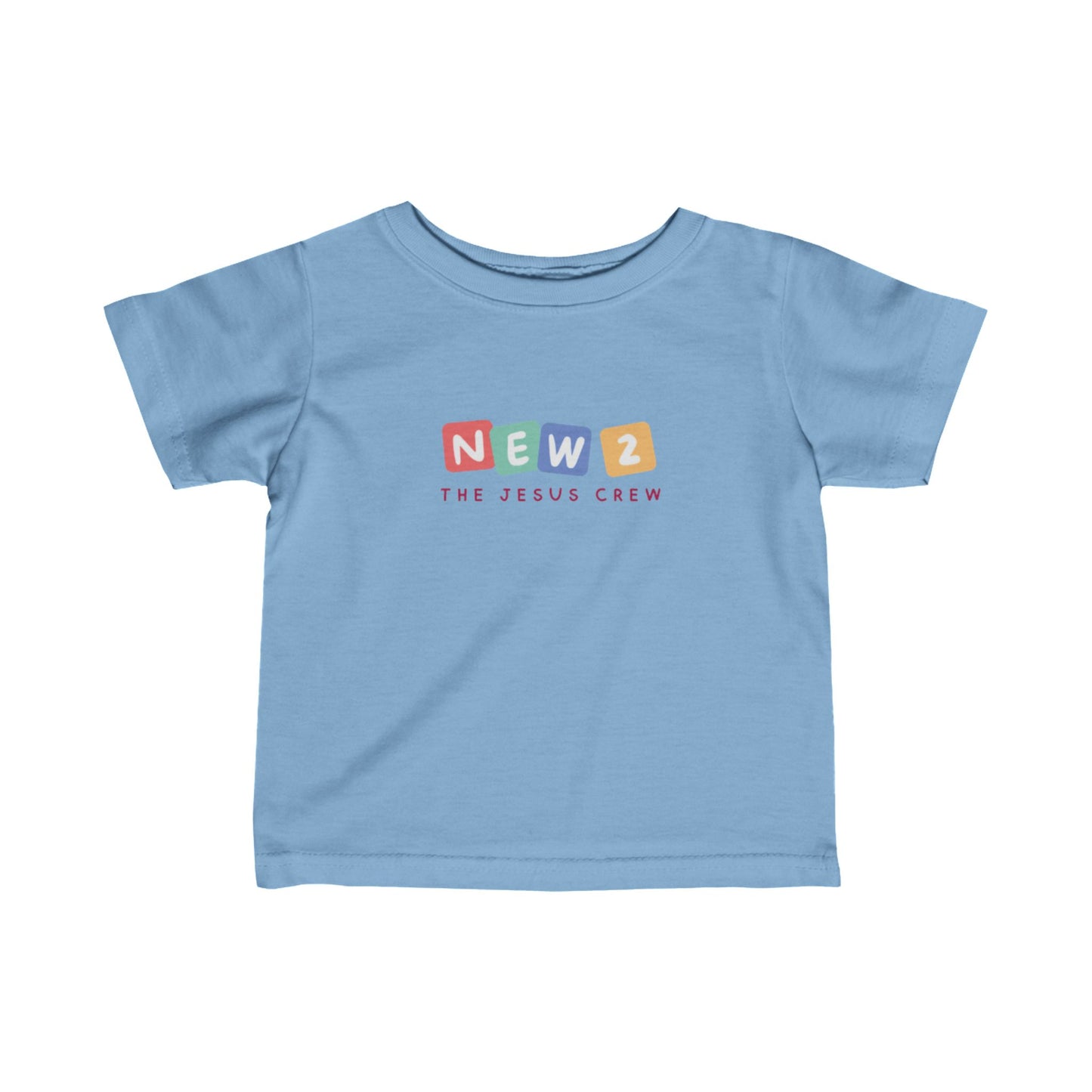 new 2 the jesus crew infant/baby t-shirt