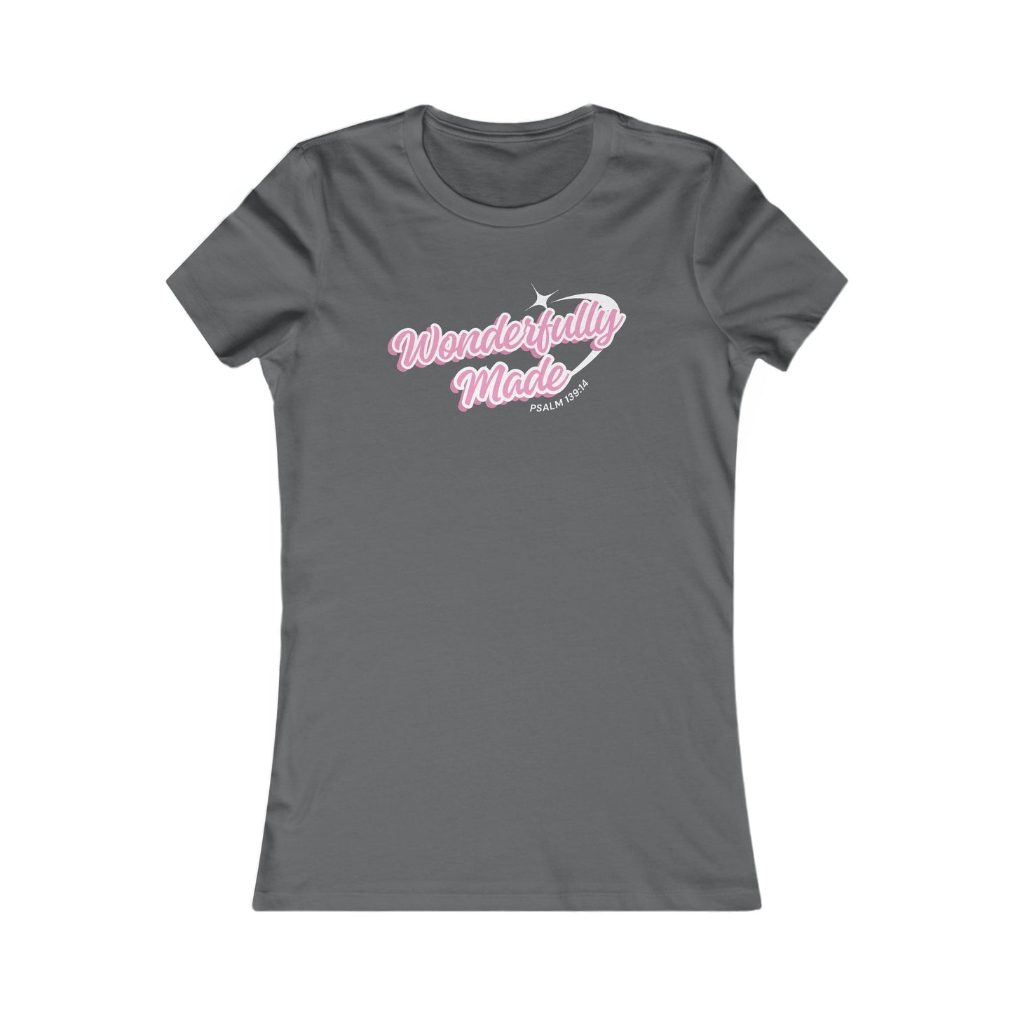"wonderfully made" women's tee