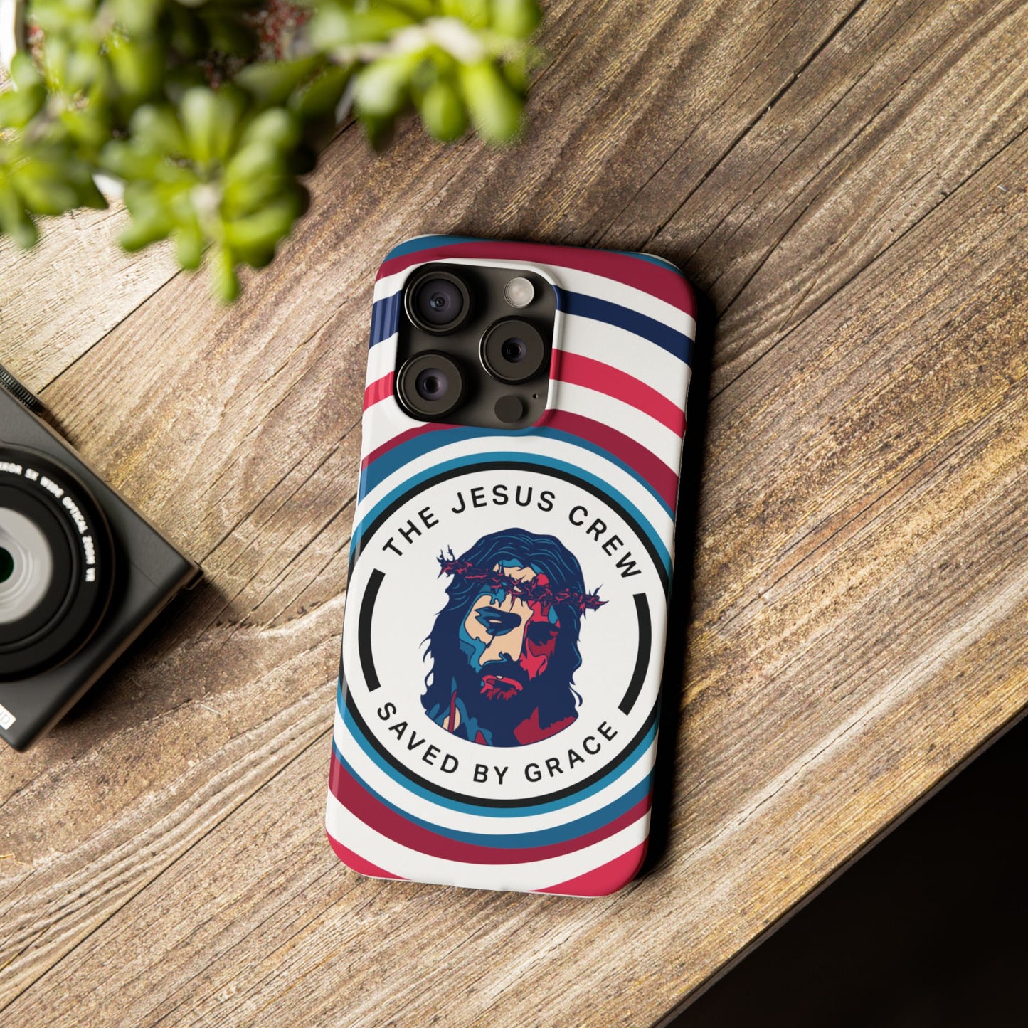 "the jesus crew" iphone 16-14 slim phone cases