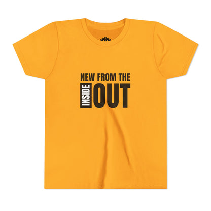 "New From the Inside Out" Boys Short Sleeve Tee