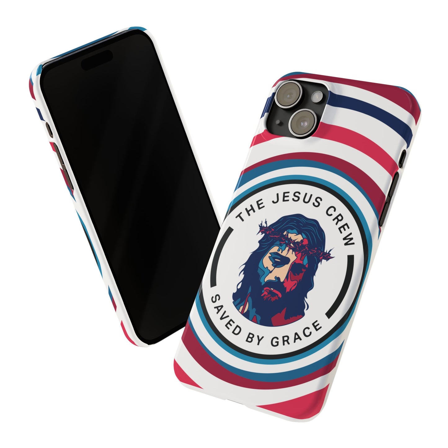 "the jesus crew" iphone 16-14 slim phone cases