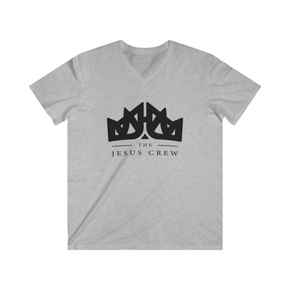 Men's Fitted V-Neck Short Sleeve Tee
