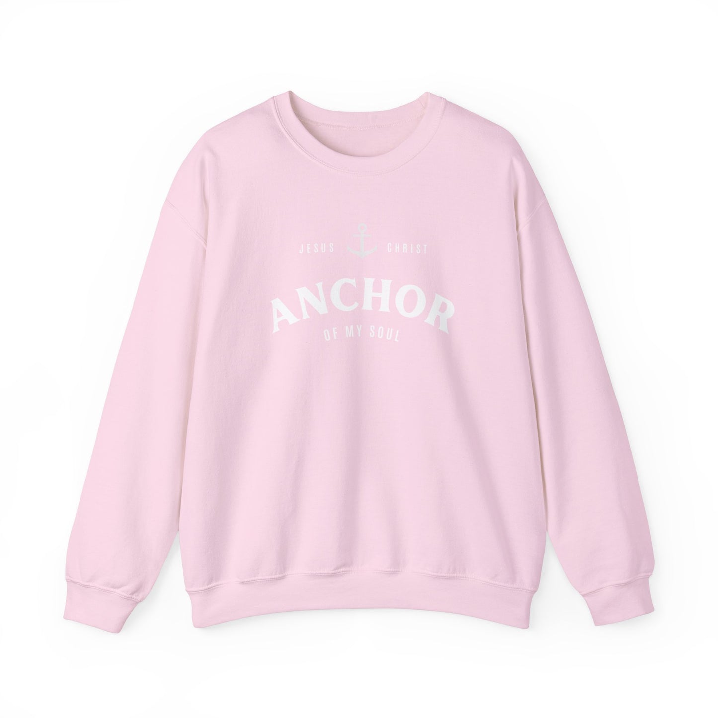 "anchor of my soul" unisex heavy blend™ crewneck sweatshirt