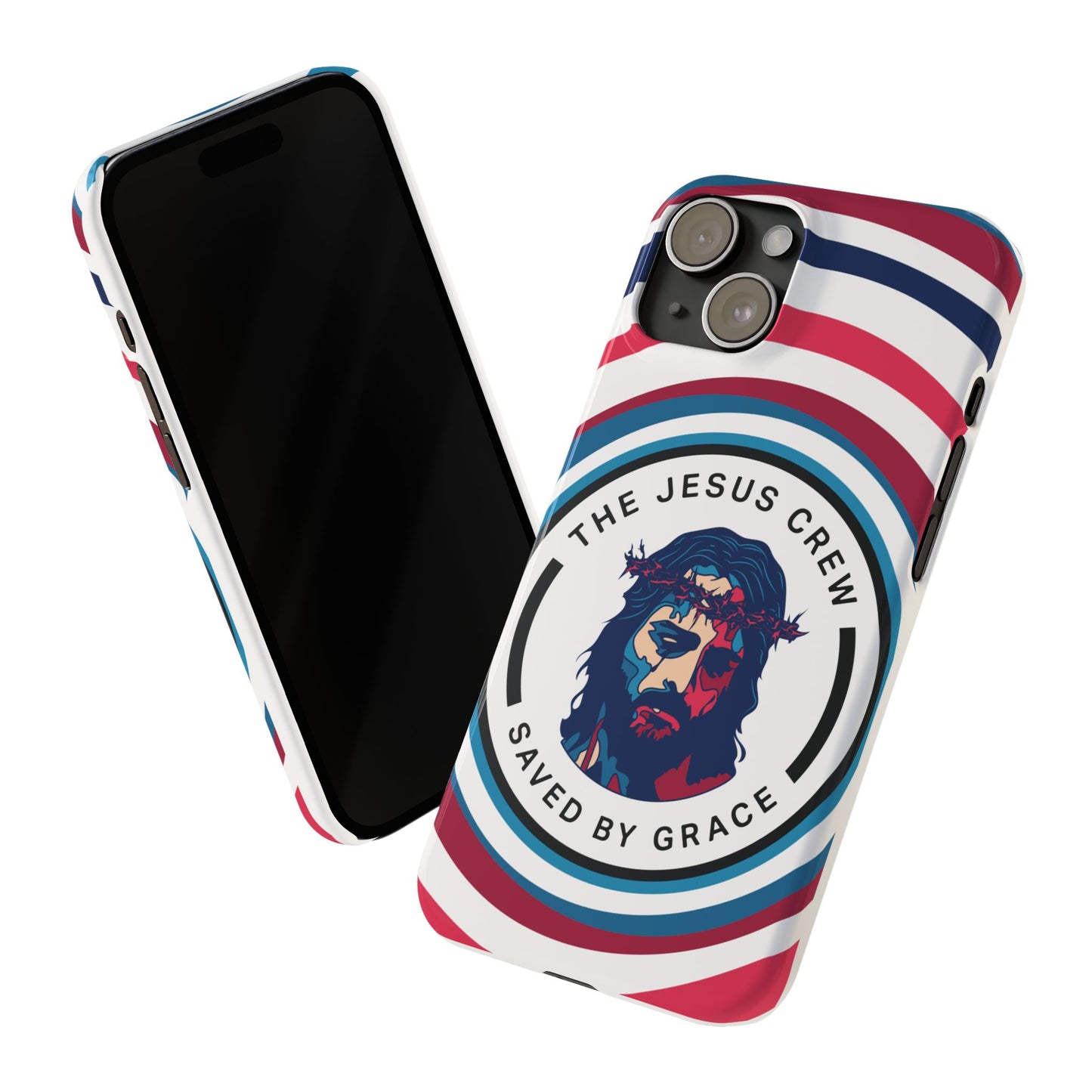 "the jesus crew" iphone 16-14 slim phone cases