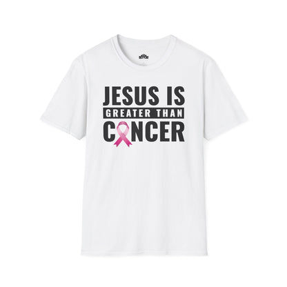 Jesus is Greater than Cancer Softstyle T-Shirt