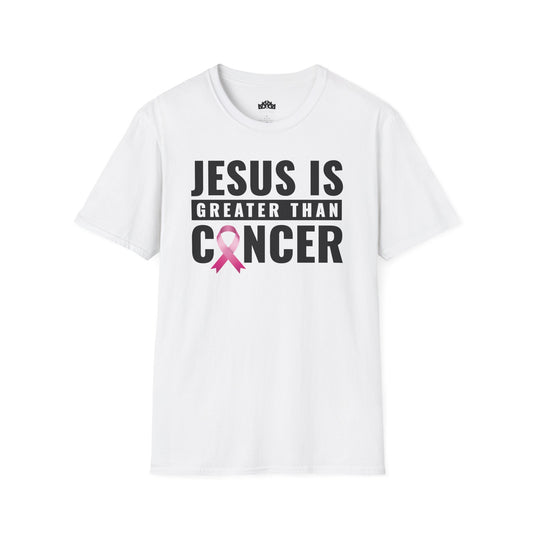 Jesus is Greater than Cancer Softstyle T-Shirt