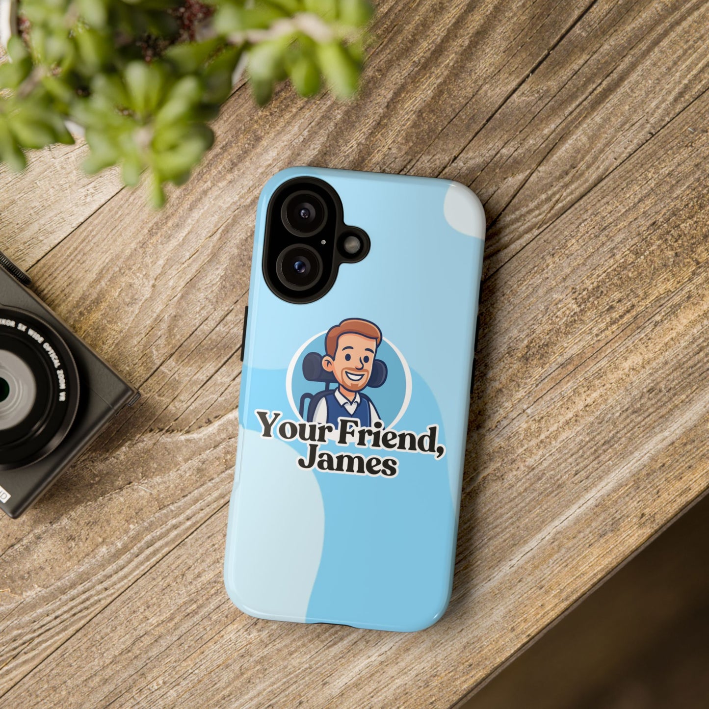 personalized phone case - your friend, james, custom mobile cover, gift for friends, cute phone accessory, fun design