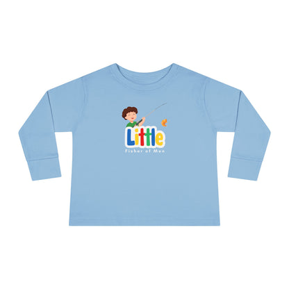 Boys "Little Fisher of Men" Toddler Long Sleeve Tee