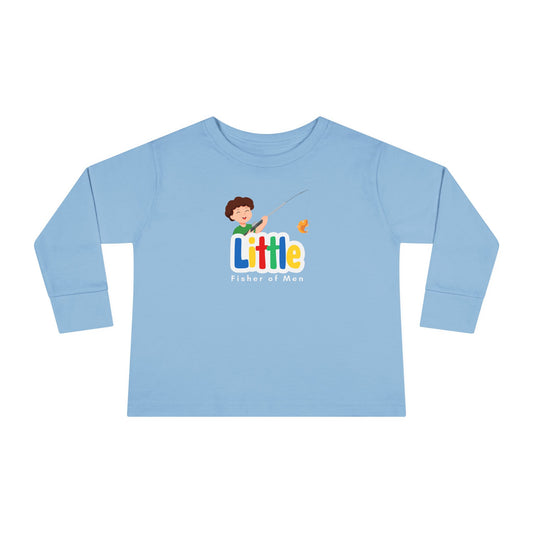 Boys "Little Fisher of Men" Toddler Long Sleeve Tee