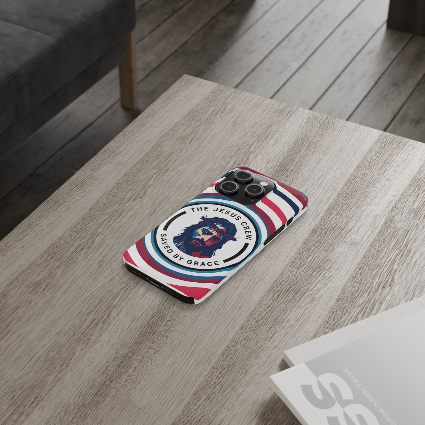 "the jesus crew" iphone 16-14 slim phone cases