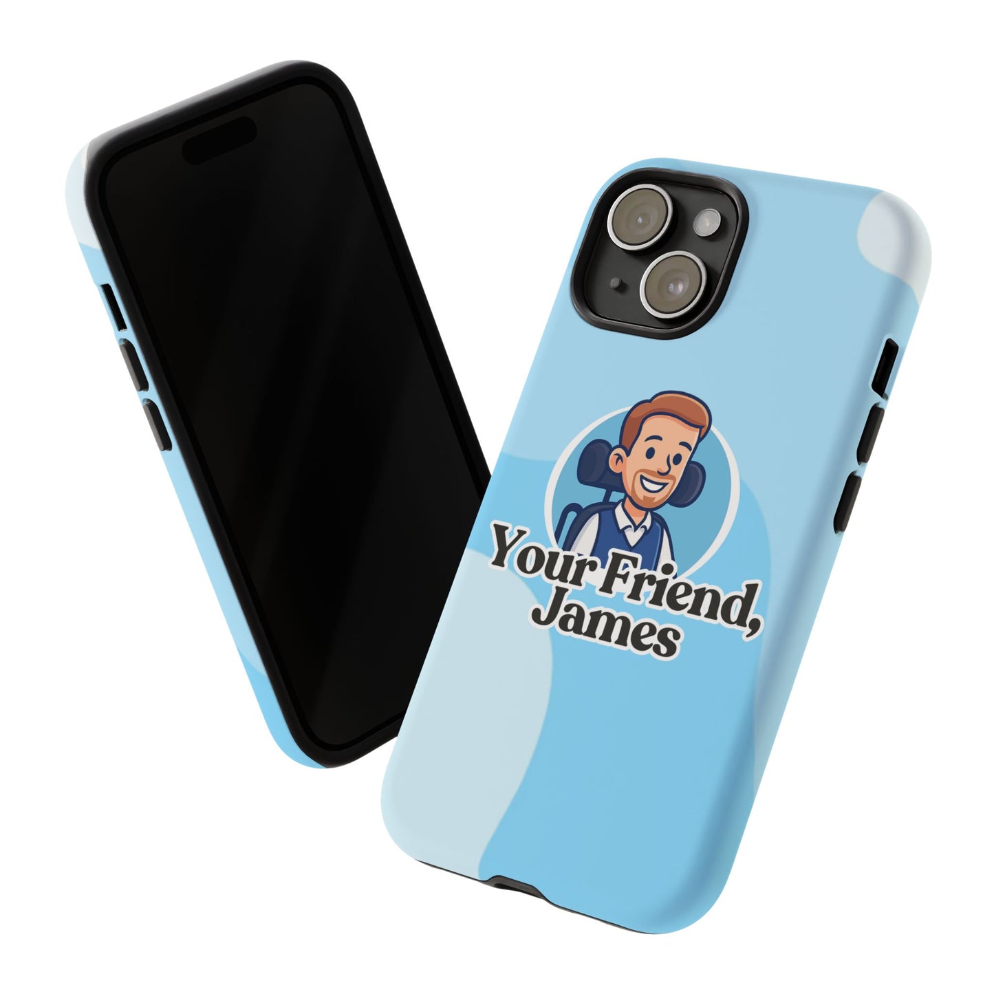personalized phone case - your friend, james, custom mobile cover, gift for friends, cute phone accessory, fun design
