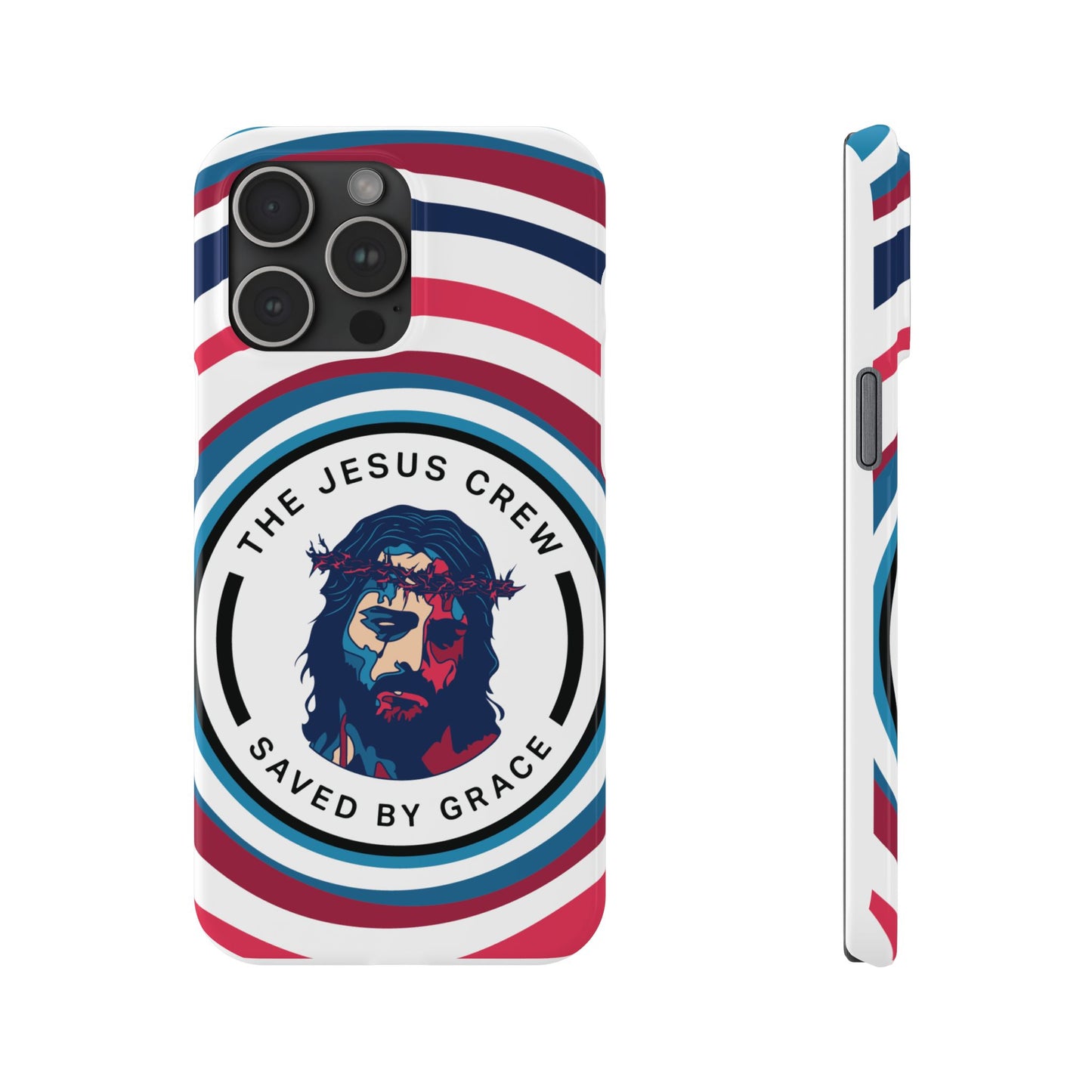 "the jesus crew" iphone 16-14 slim phone cases