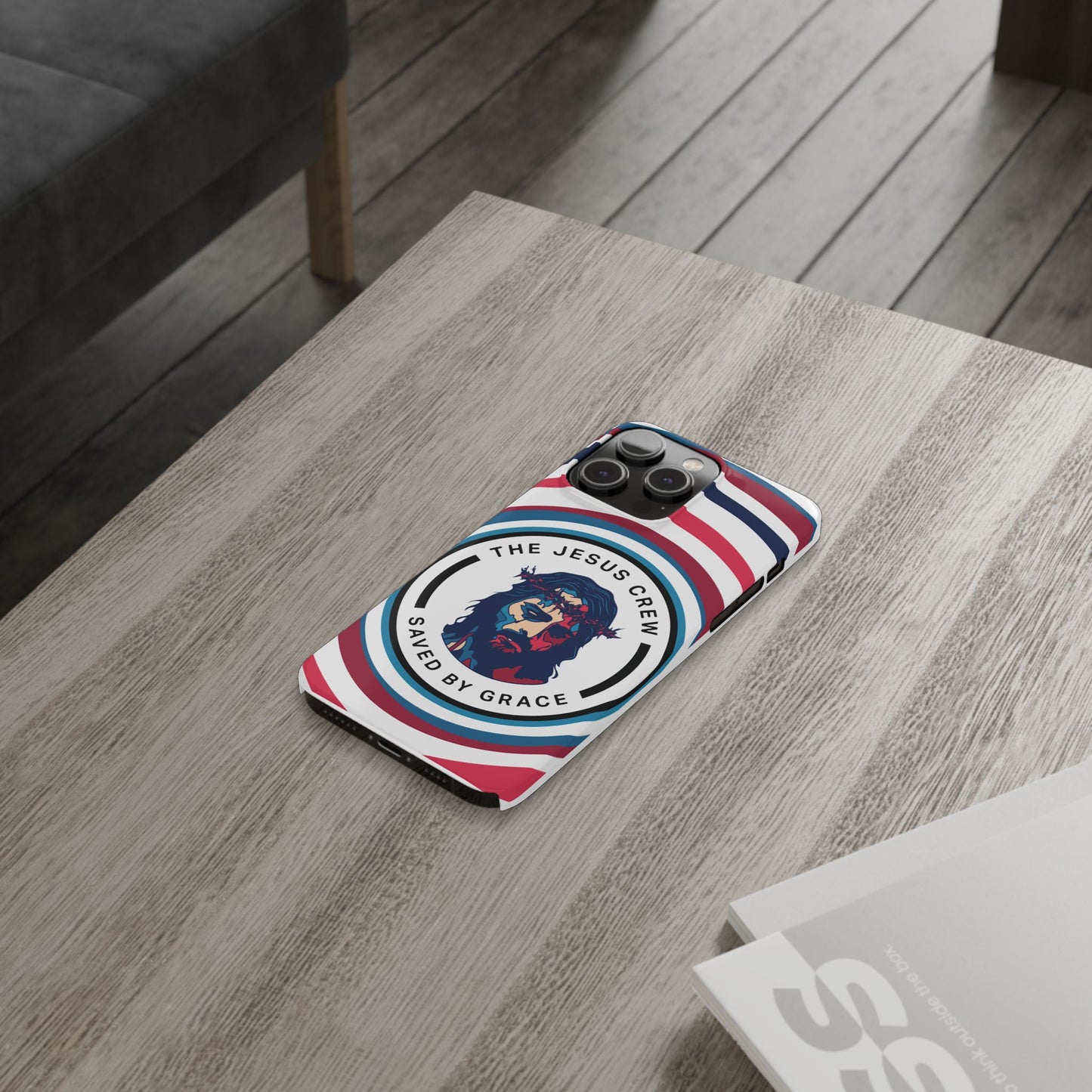 "the jesus crew" iphone 16-14 slim phone cases