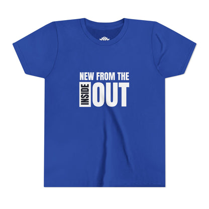 "New From the Inside Out" Boys Short Sleeve Tee