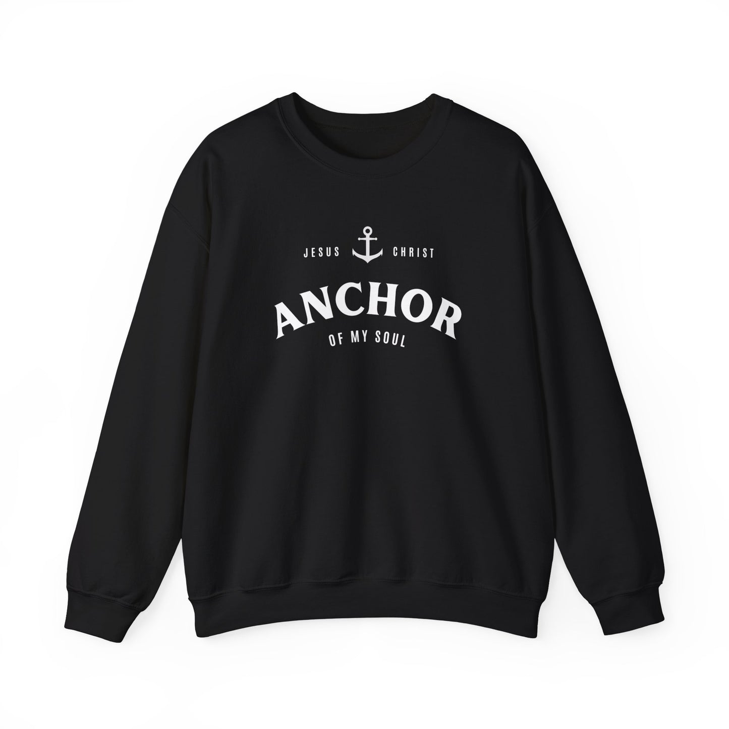 "anchor of my soul" unisex heavy blend™ crewneck sweatshirt