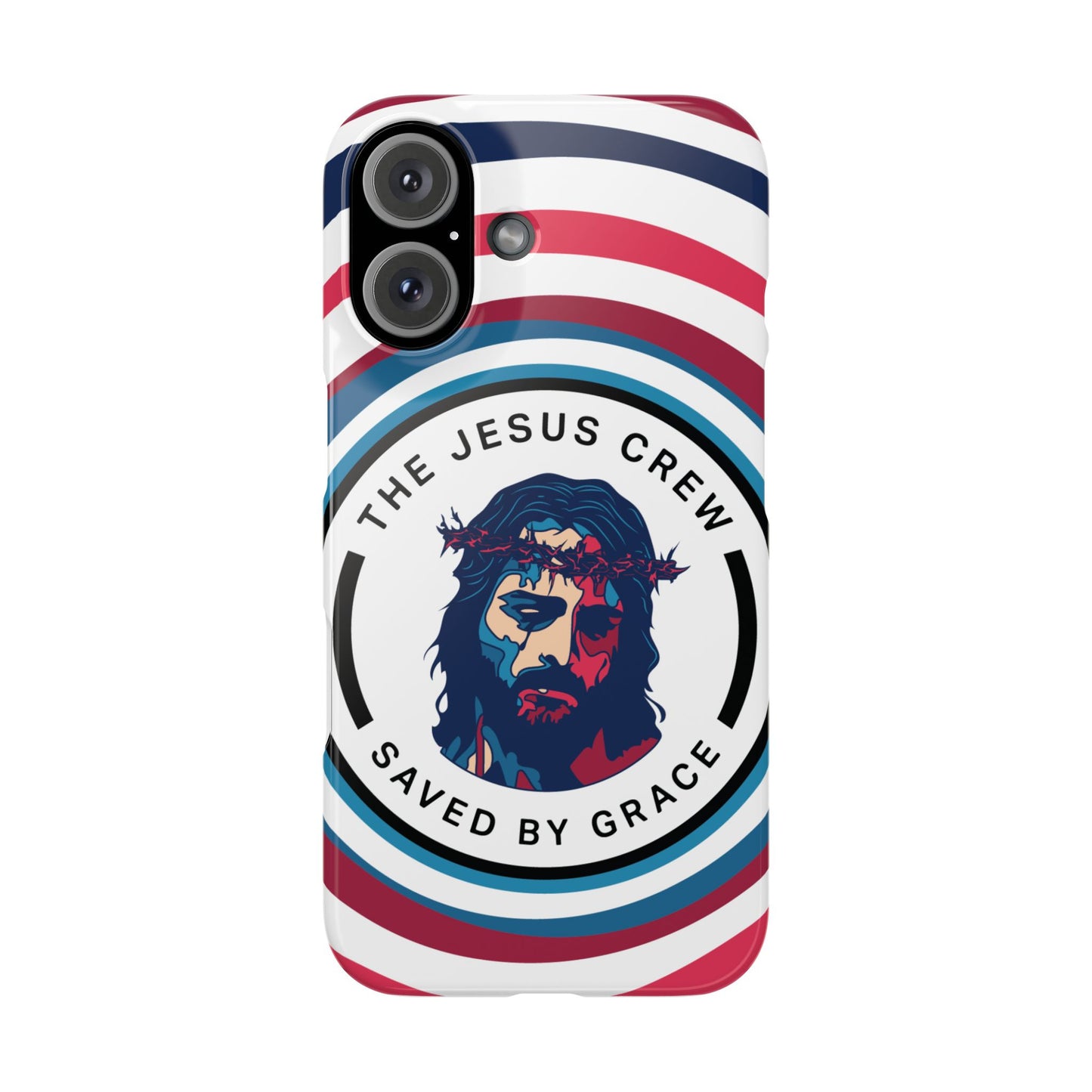 "the jesus crew" iphone 16-14 slim phone cases