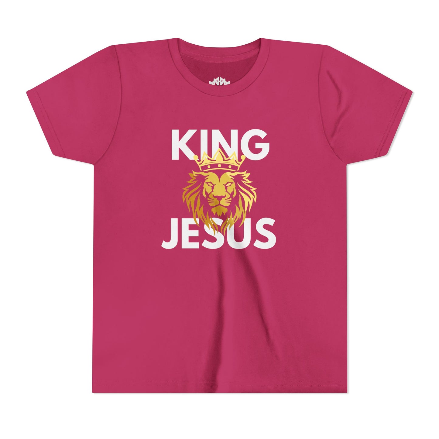 "king jesus" youth short sleeve tee