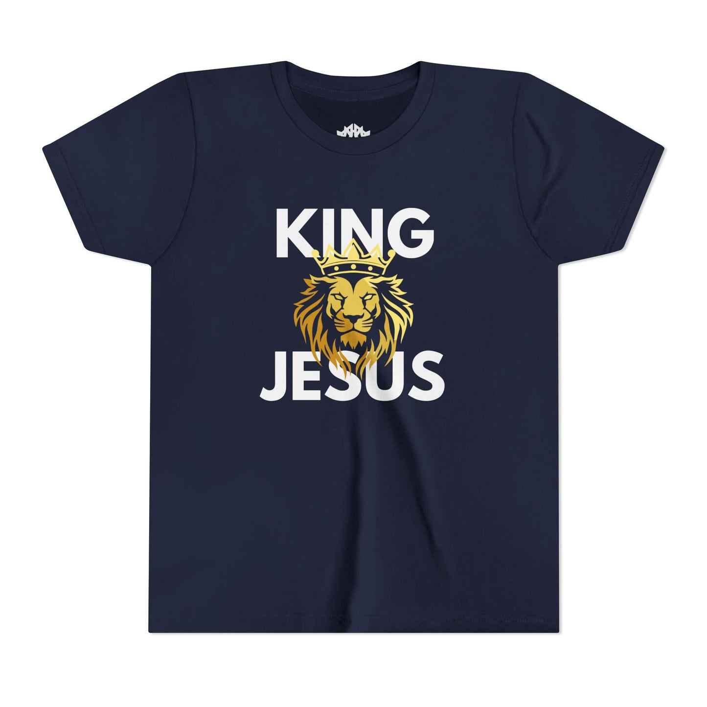"king jesus" youth short sleeve tee