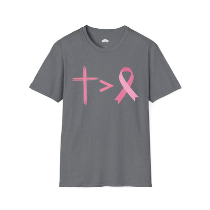 The Cross > Cancer Softstyle T-Shirt