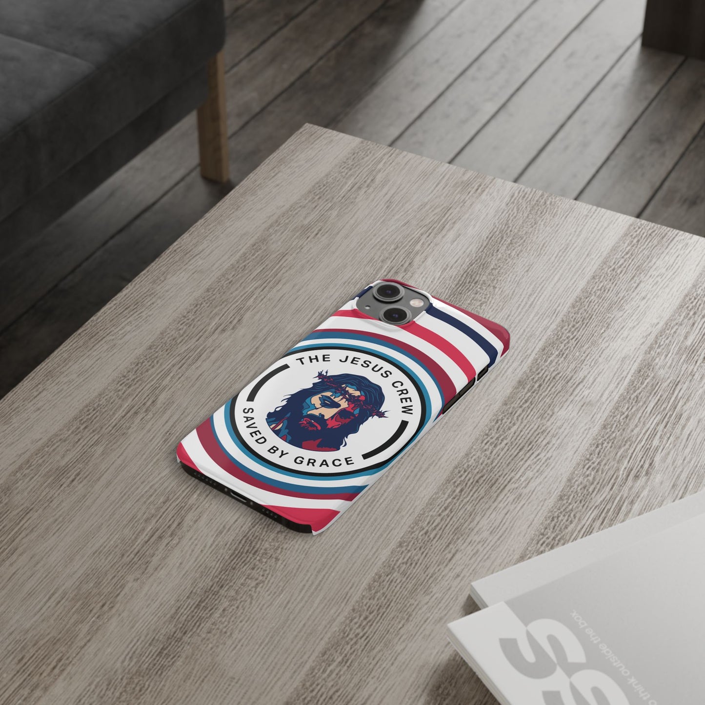 "the jesus crew" iphone 16-14 slim phone cases