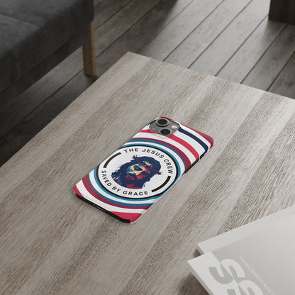 "The Jesus Crew" iPhone 16-14 Slim Phone Cases