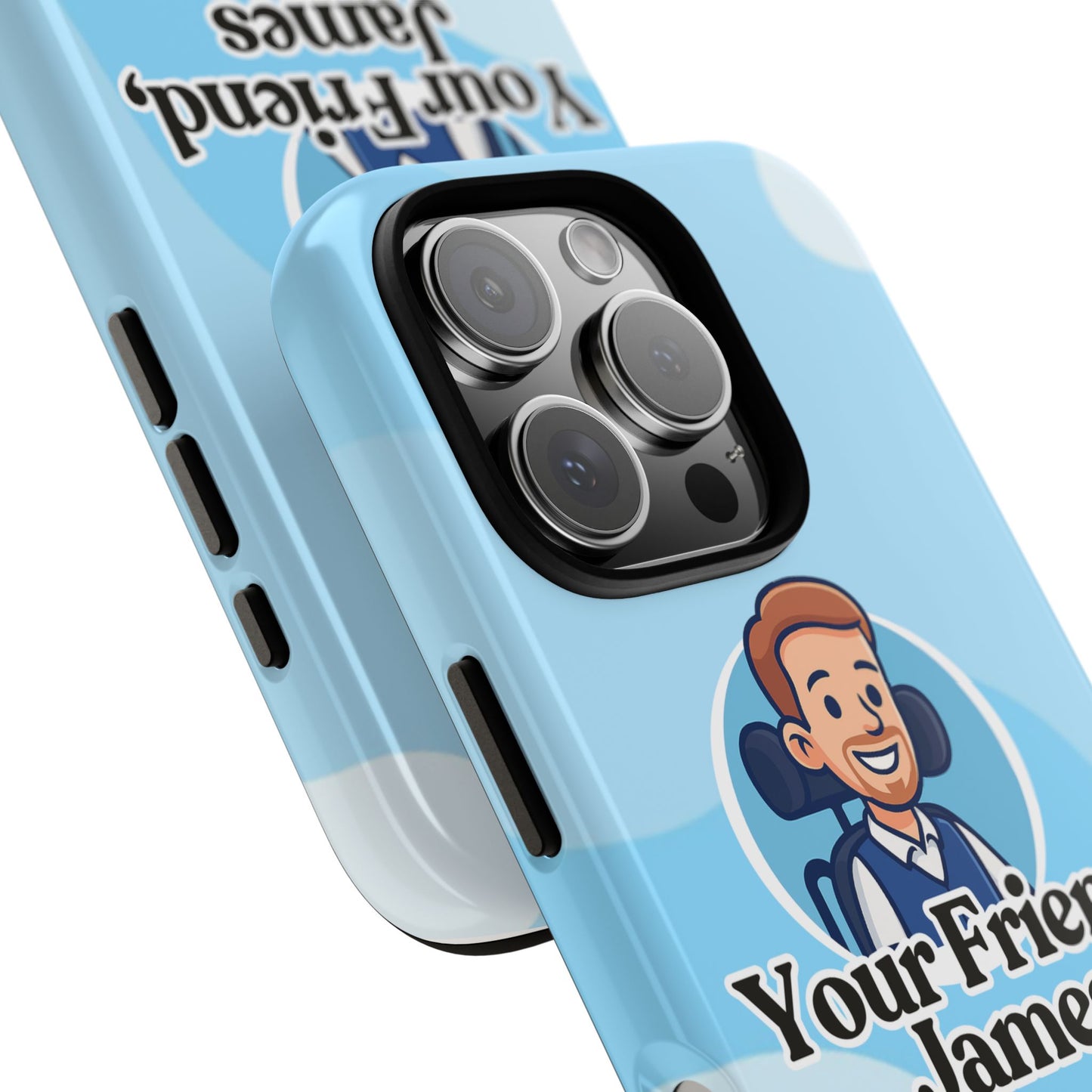 personalized phone case - your friend, james, custom mobile cover, gift for friends, cute phone accessory, fun design