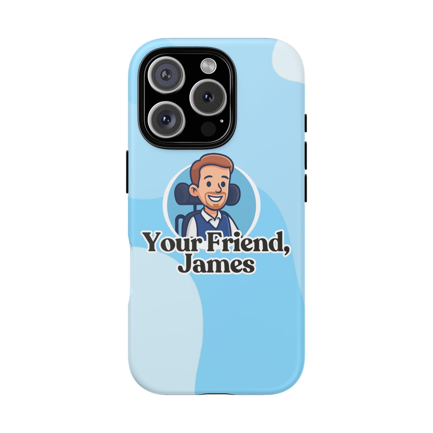 personalized phone case - your friend, james, custom mobile cover, gift for friends, cute phone accessory, fun design