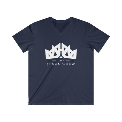 Men's Fitted V-Neck Short Sleeve Tee