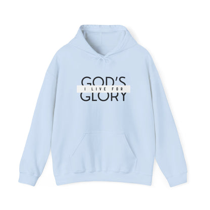 "I Live For God's Glory" Women's Heavy Blend™ Hooded Sweatshirt