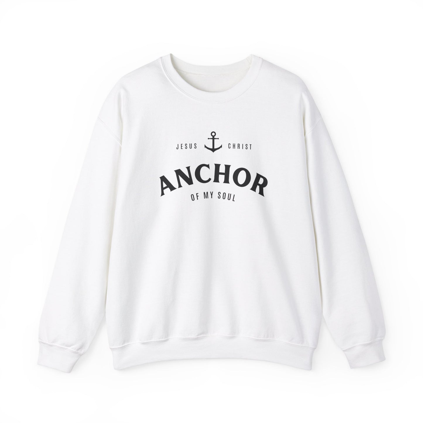 "anchor of my soul" unisex heavy blend™ crewneck sweatshirt