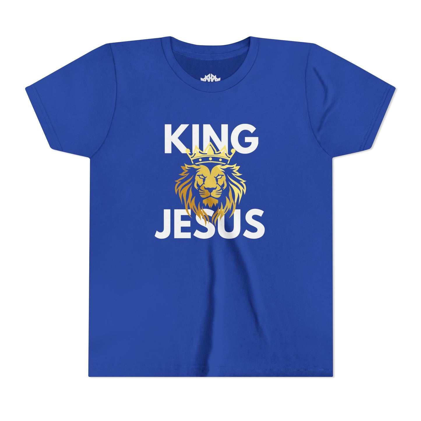"king jesus" youth short sleeve tee