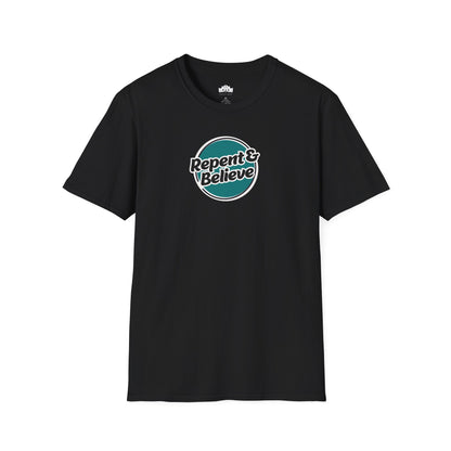 Repent & Believe Men's Softstyle T-Shirt