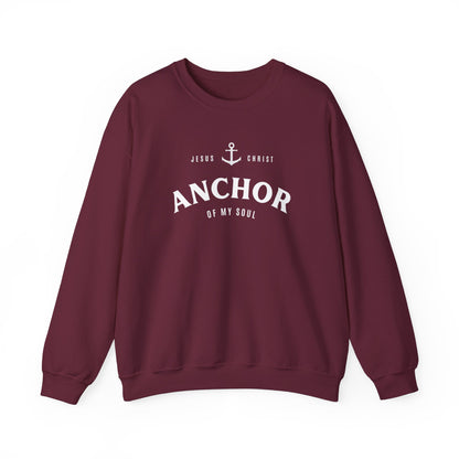 "Anchor of My Soul" Unisex Heavy Blend™ Crewneck Sweatshirt