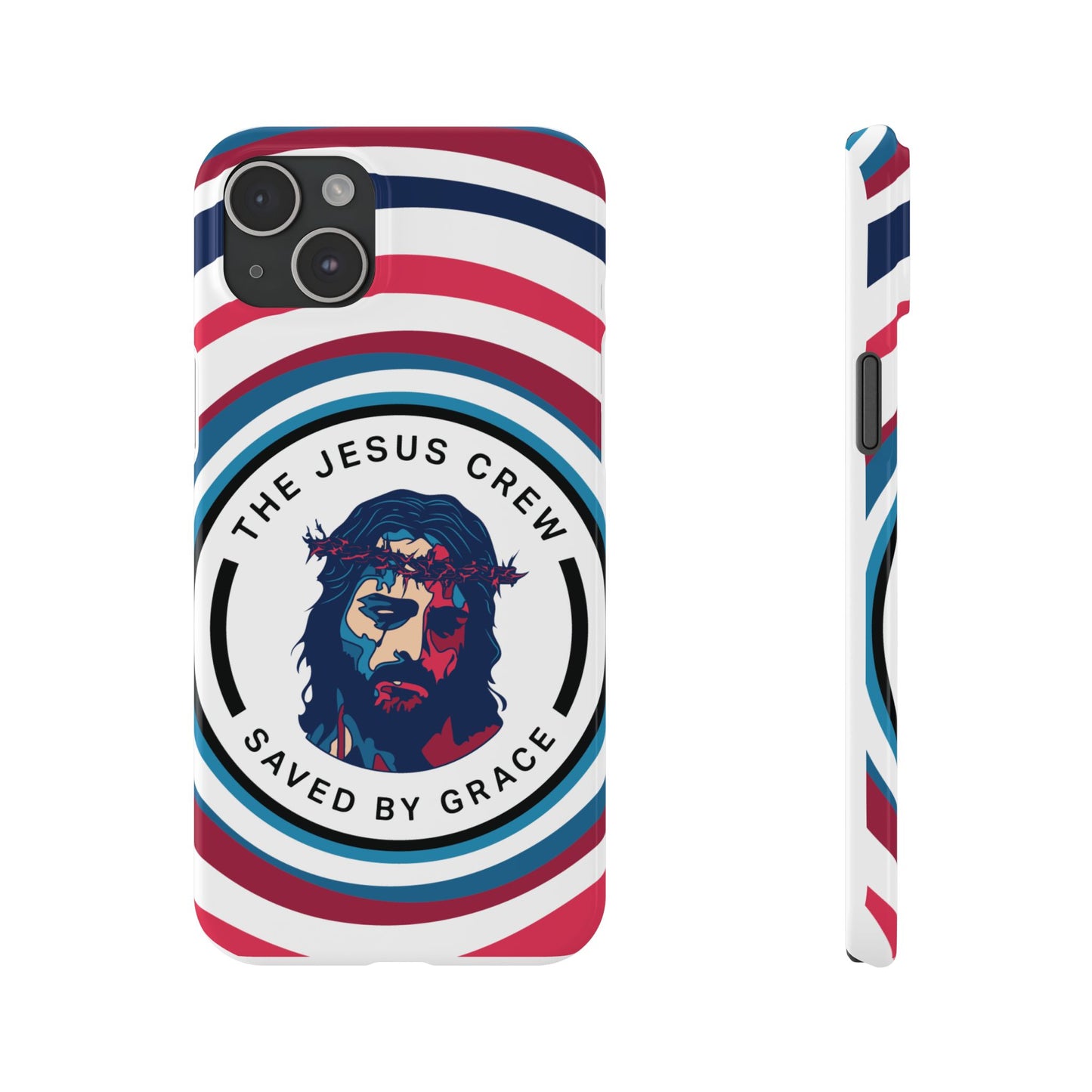 "the jesus crew" iphone 16-14 slim phone cases